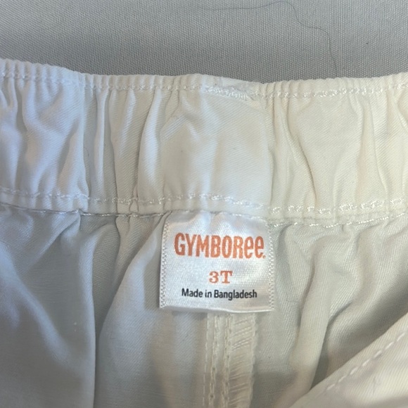 Gymboree White Shorts Relaxed Fit - Picture 2 of 5